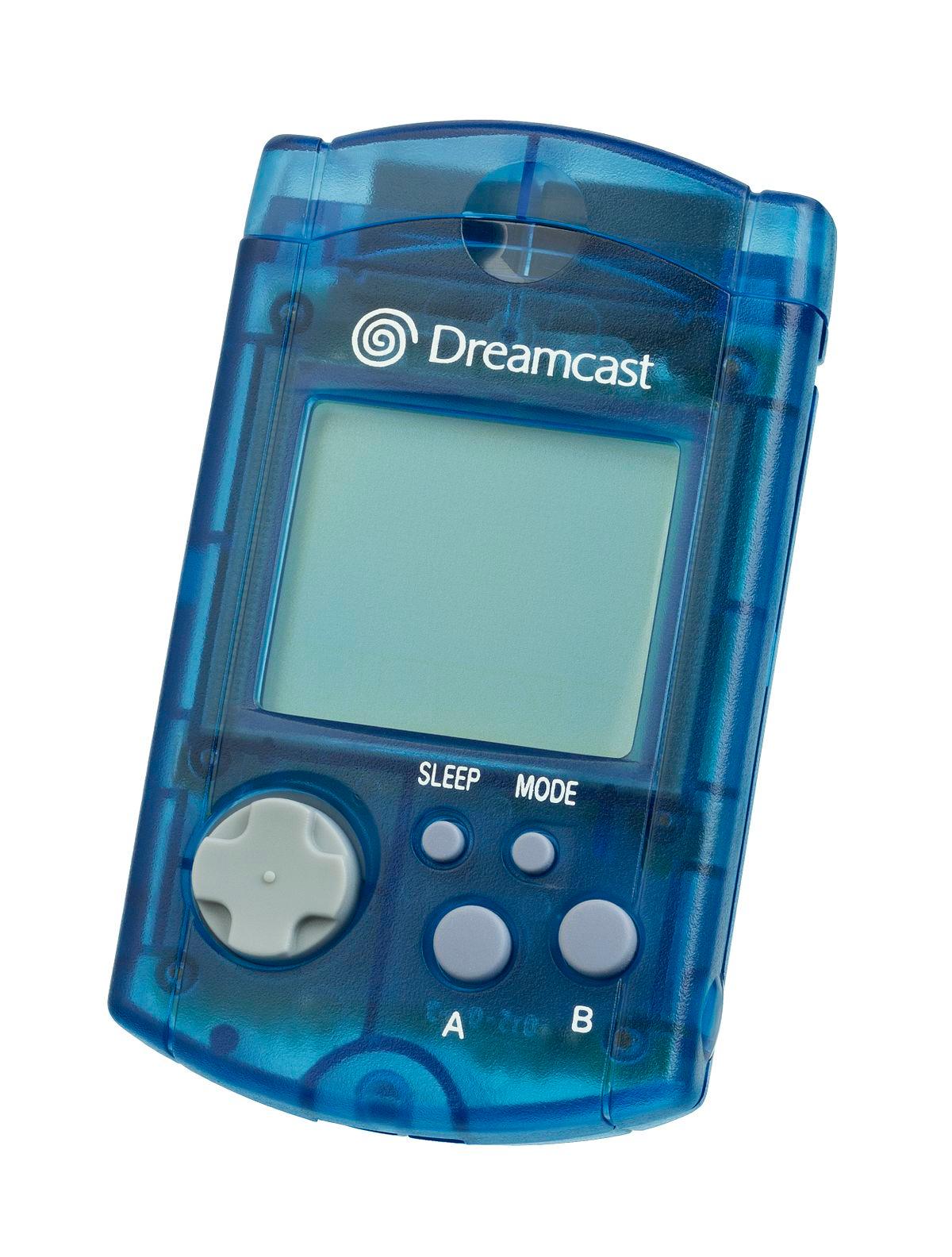Blue Dreamcast Visual Memory Unit VMU Sega Dreamcast