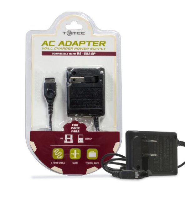 AC Adapter For: Nintendo DS / Game Boy Advance SP / GBA