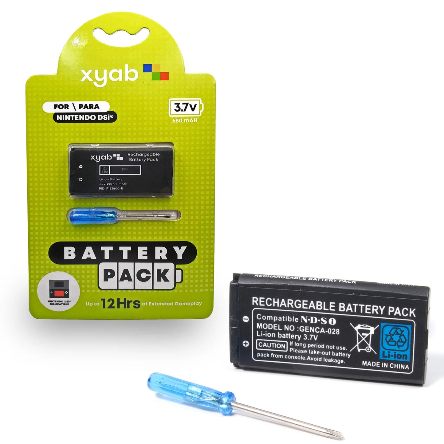 650 mAh Replacement Battery For DSi System Nintendo DS