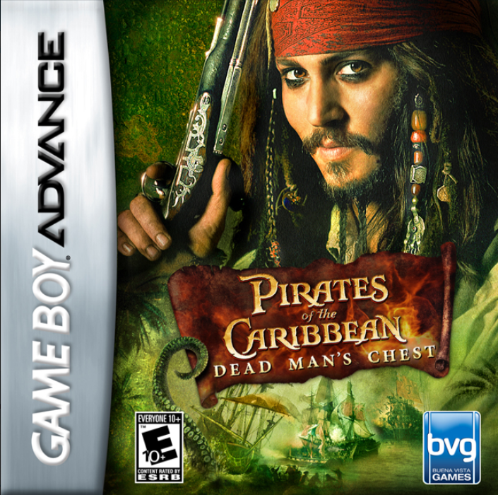 Pirates Of The Caribbean Dead Man's Chest GameBoy Advance