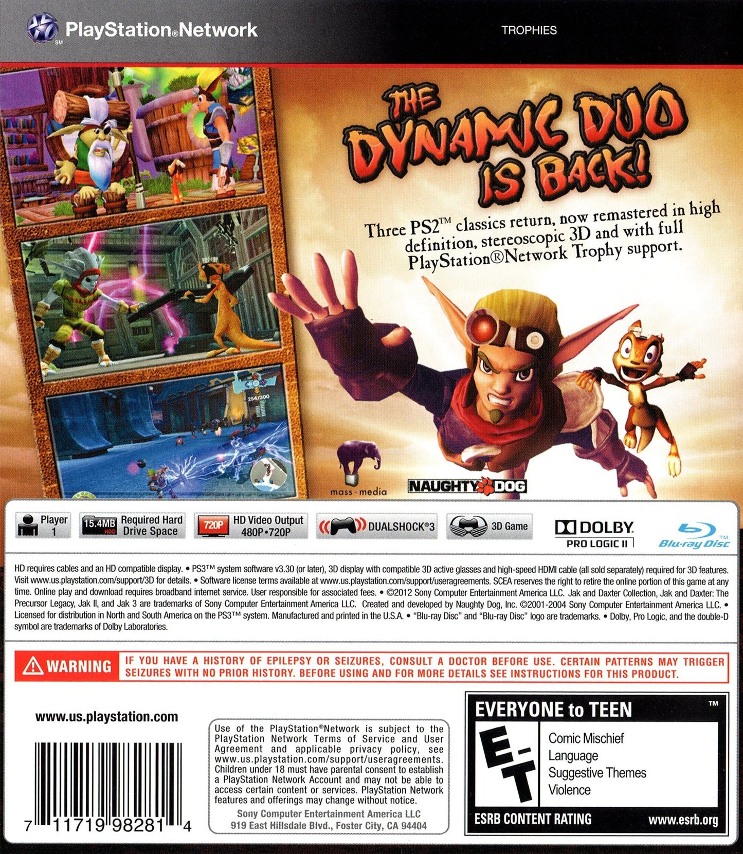 Jak & Daxter Collection Playstation 3