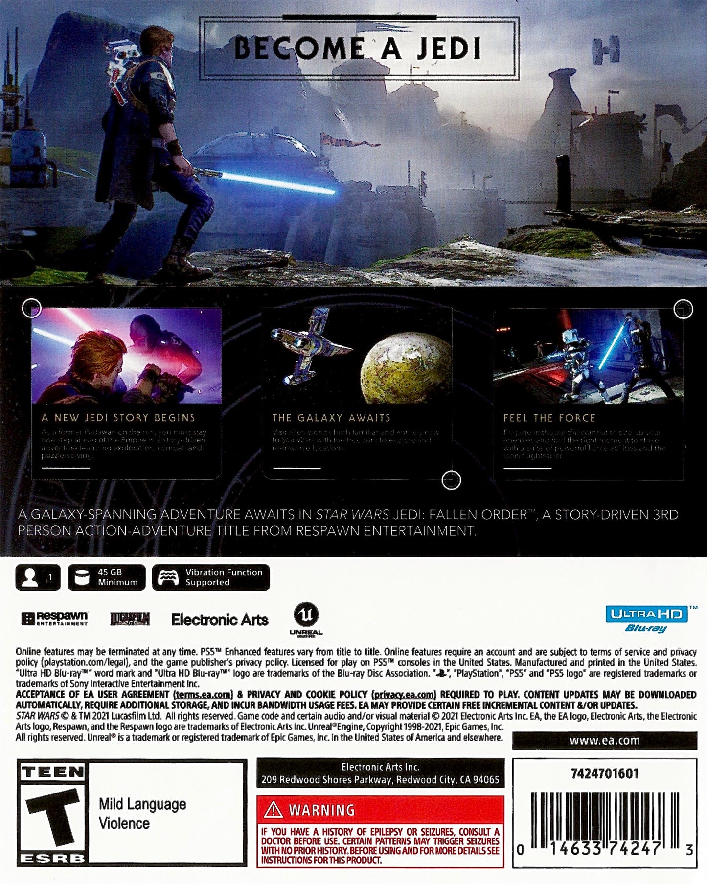 Star Wars Jedi: Fallen Order Playstation 5