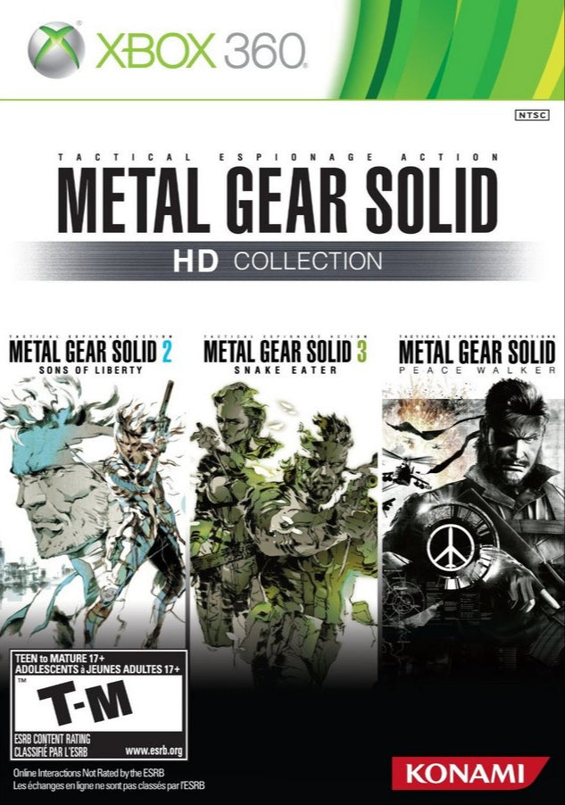Metal Gear Solid HD Collection Xbox 360