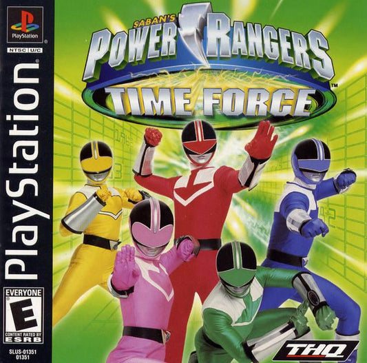 Power Rangers Time Force Playstation
