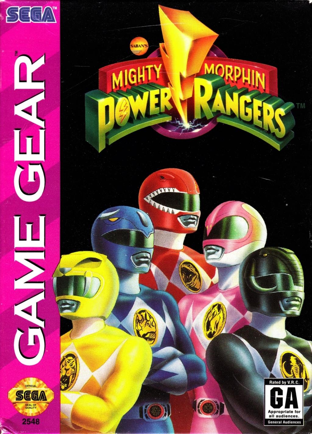Mighty Morphin Power Rangers Sega Game Gear