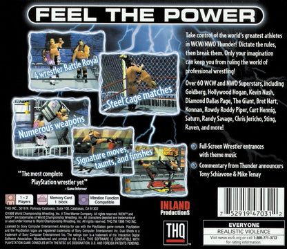 WCW nWo Thunder Playstation
