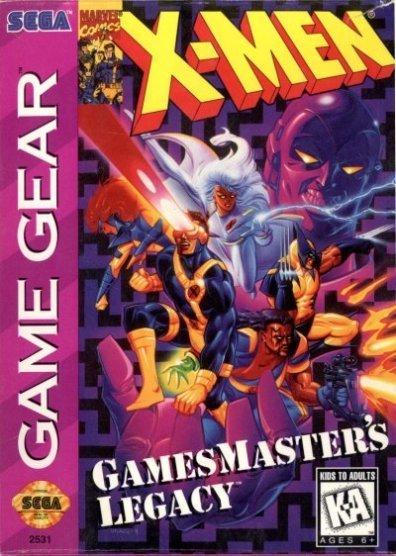 X-Men Gamemaster's Legacy Sega Game Gear