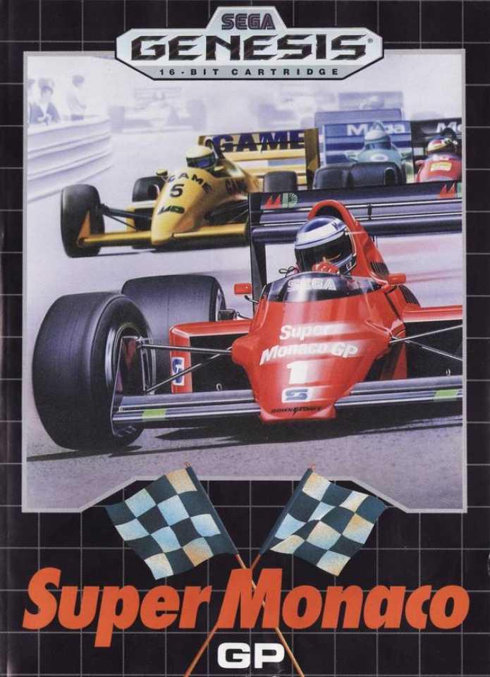 Super Monaco GP Sega Genesis