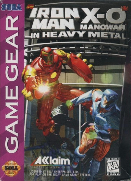 Iron Man X-O Manowar in Heavy Metal Sega Game Gear