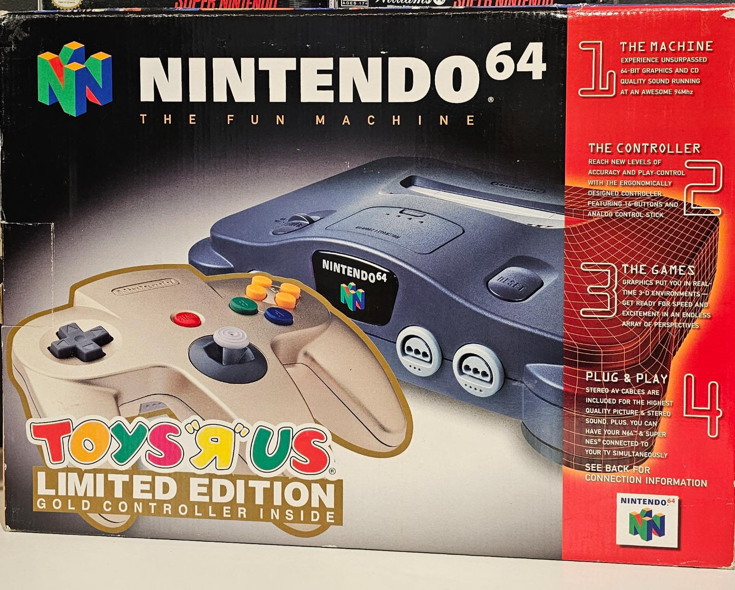 Nintendo 64 System [Gold Controller Bundle] Nintendo 64