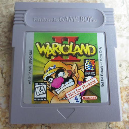 Wario Land II [Not for Resale] GameBoy
