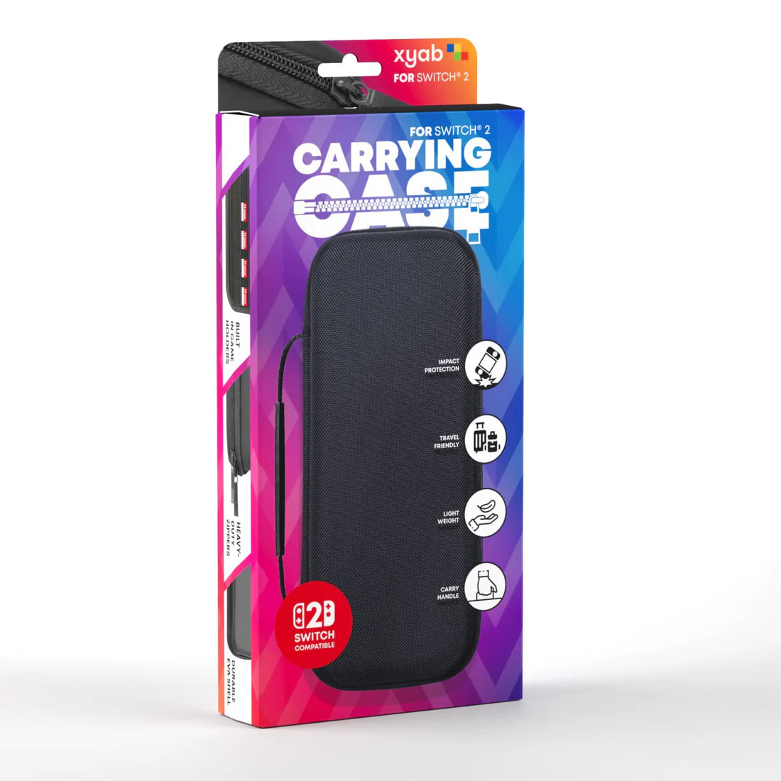 XYAB Travel Hard Shell Carrying Case Switch 2