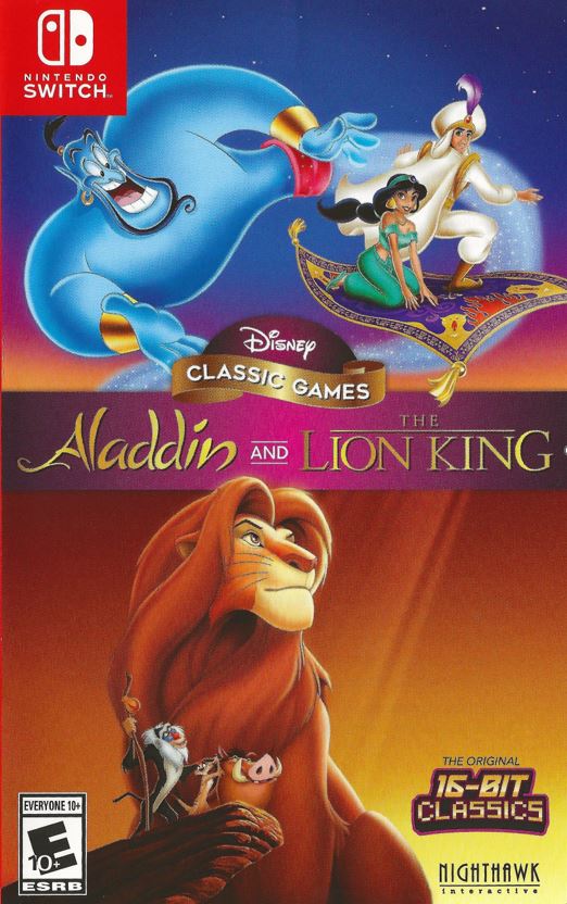 Disney Classic Games: Aladdin And The Lion King Nintendo Switch
