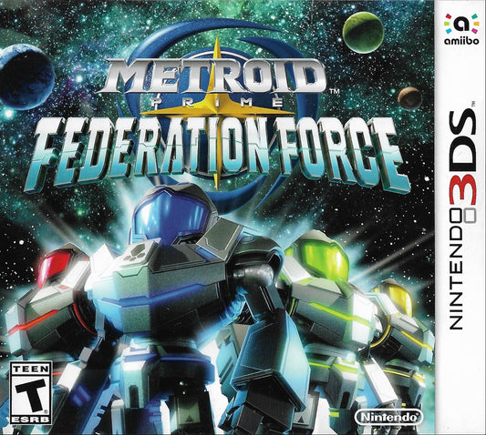 Metroid Prime Federation Force Nintendo 3DS