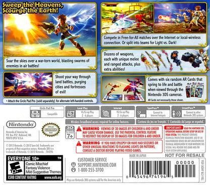 Kid Icarus Uprising Nintendo 3DS