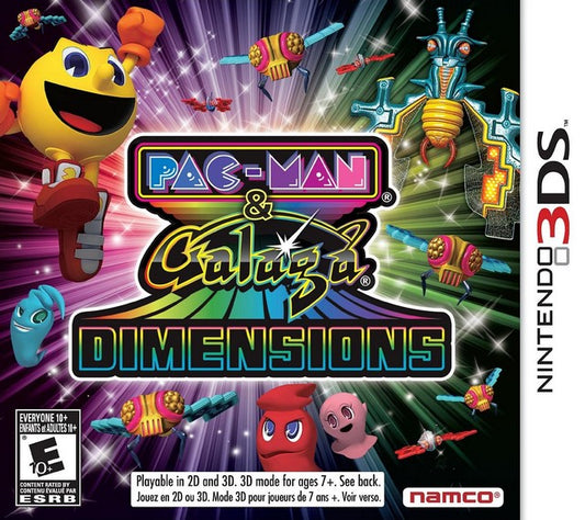 Pac-Man & Galaga Dimensions Nintendo 3DS