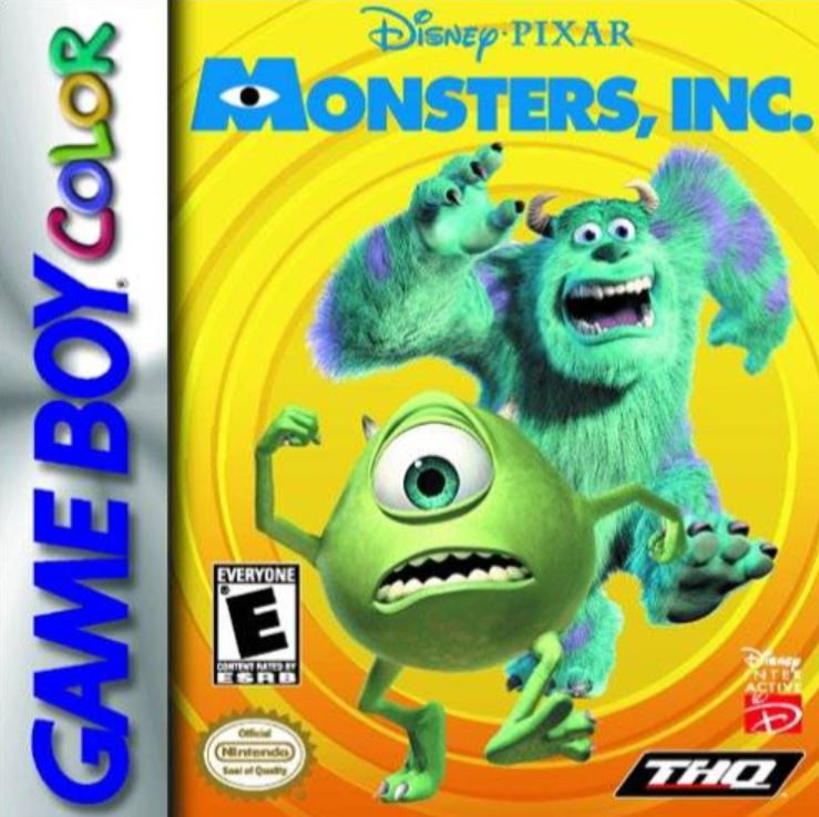 Monsters Inc GameBoy Color
