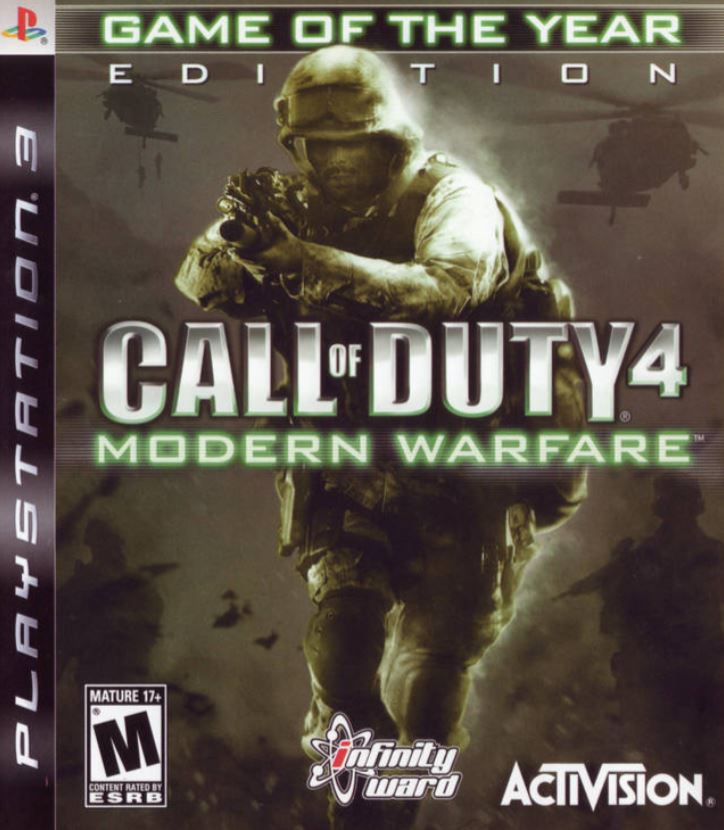 Call Of Duty 4 Modern Warfare [Game Of The Year] Playstation 3