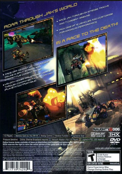 Jak X Combat Racing Playstation 2