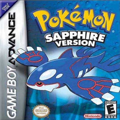 Pokemon Sapphire GameBoy Advance