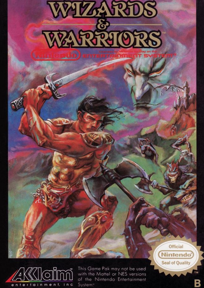 Wizards And Warriors NES