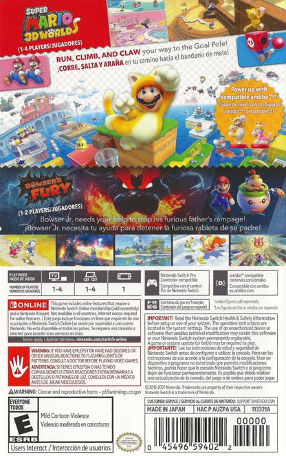 Super Mario 3D World + Bowsers Fury Nintendo Switch