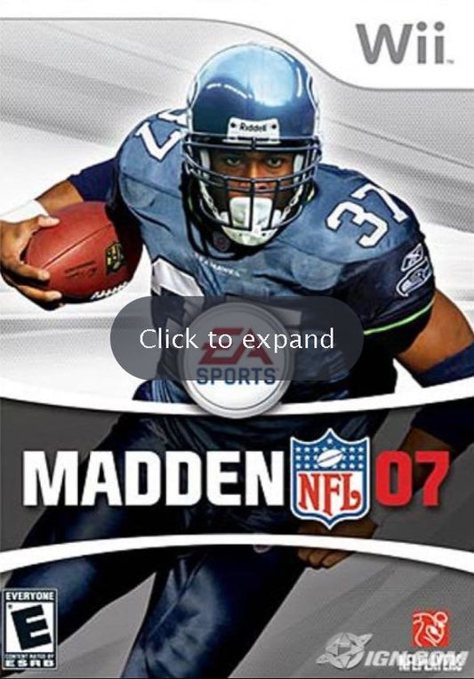 Madden 2007 Wii