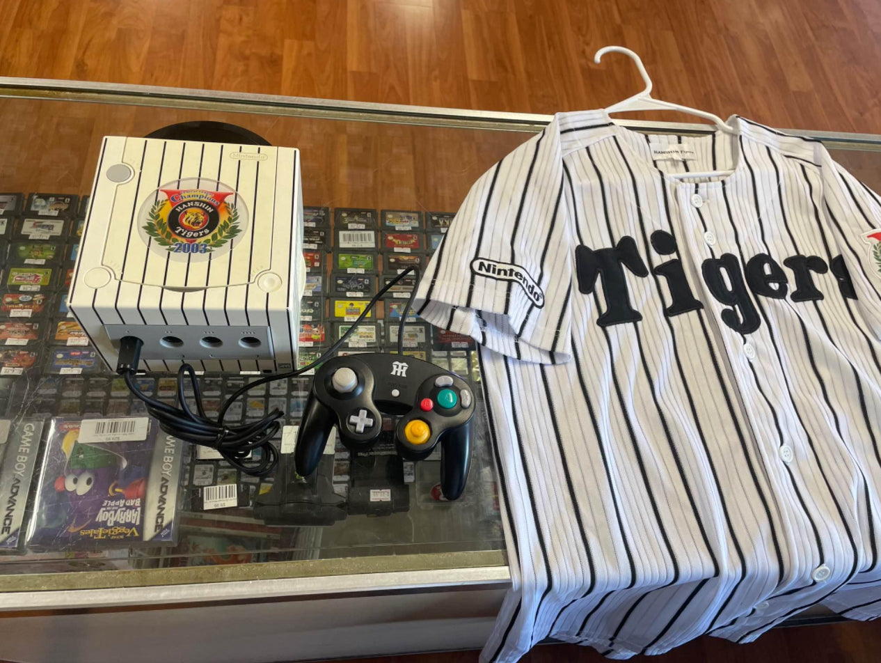 Hanshin Tigers 2003 Nintendo JP Gamecube Modded GameCube System
