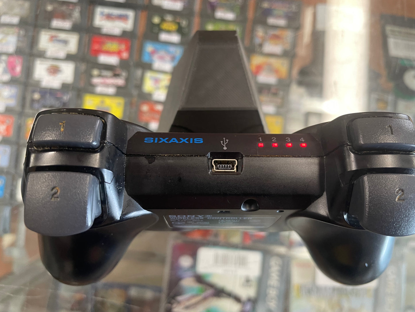 Black Sony PS3 Sixaxis Wireless Controller (CECHZC1J) Playstation 3
