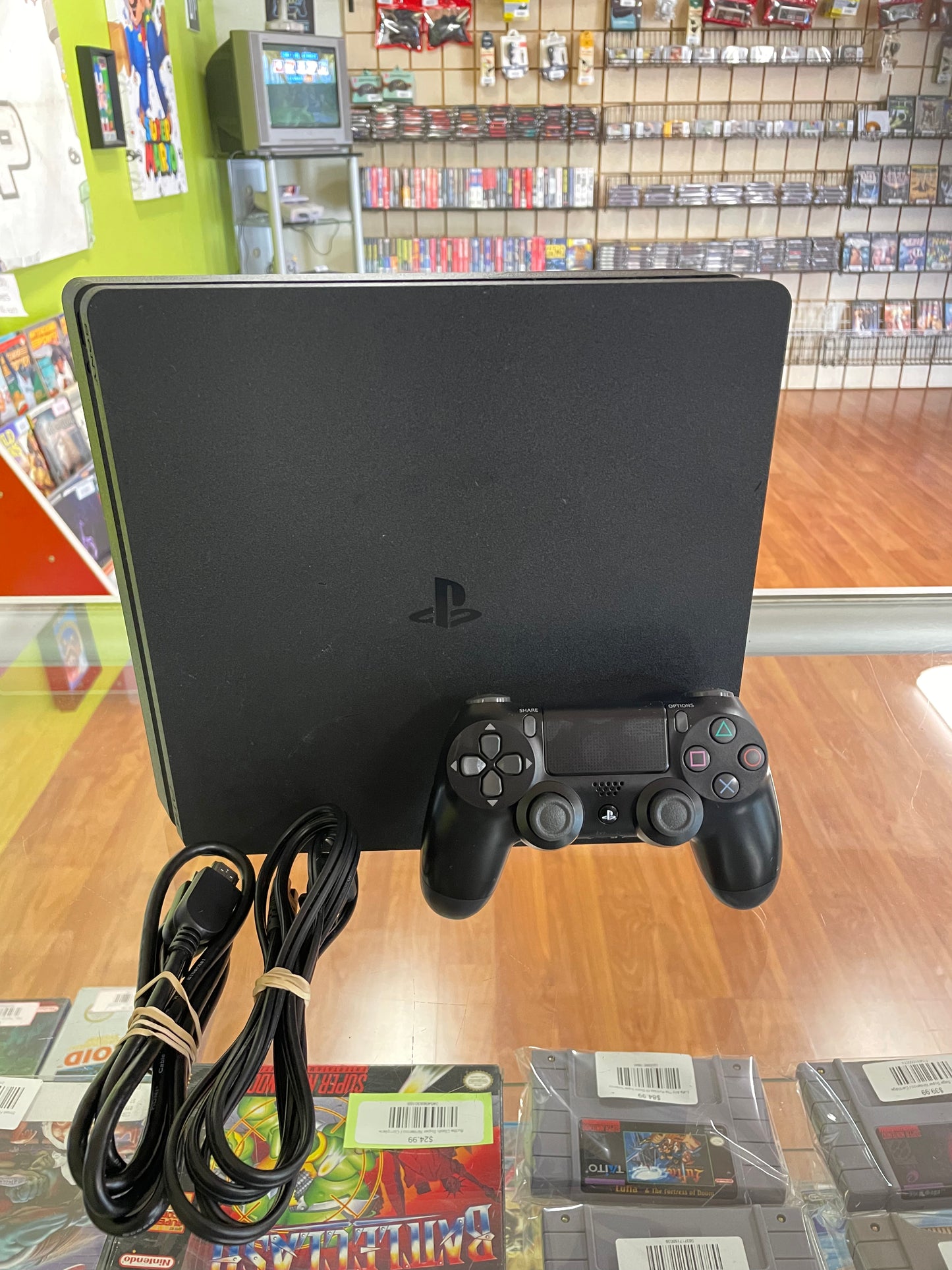 Black PS4 Slim 1TB Console (CUH-2215B) PlayStation 4