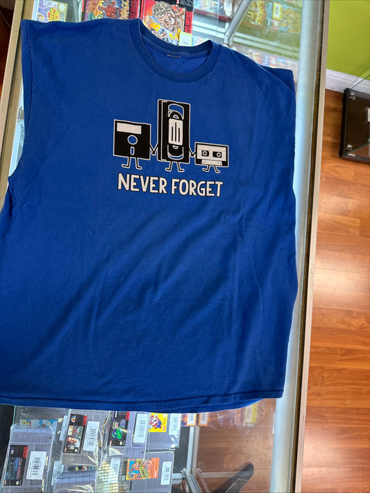 Never Forget Men’s Size Med T-Shirt