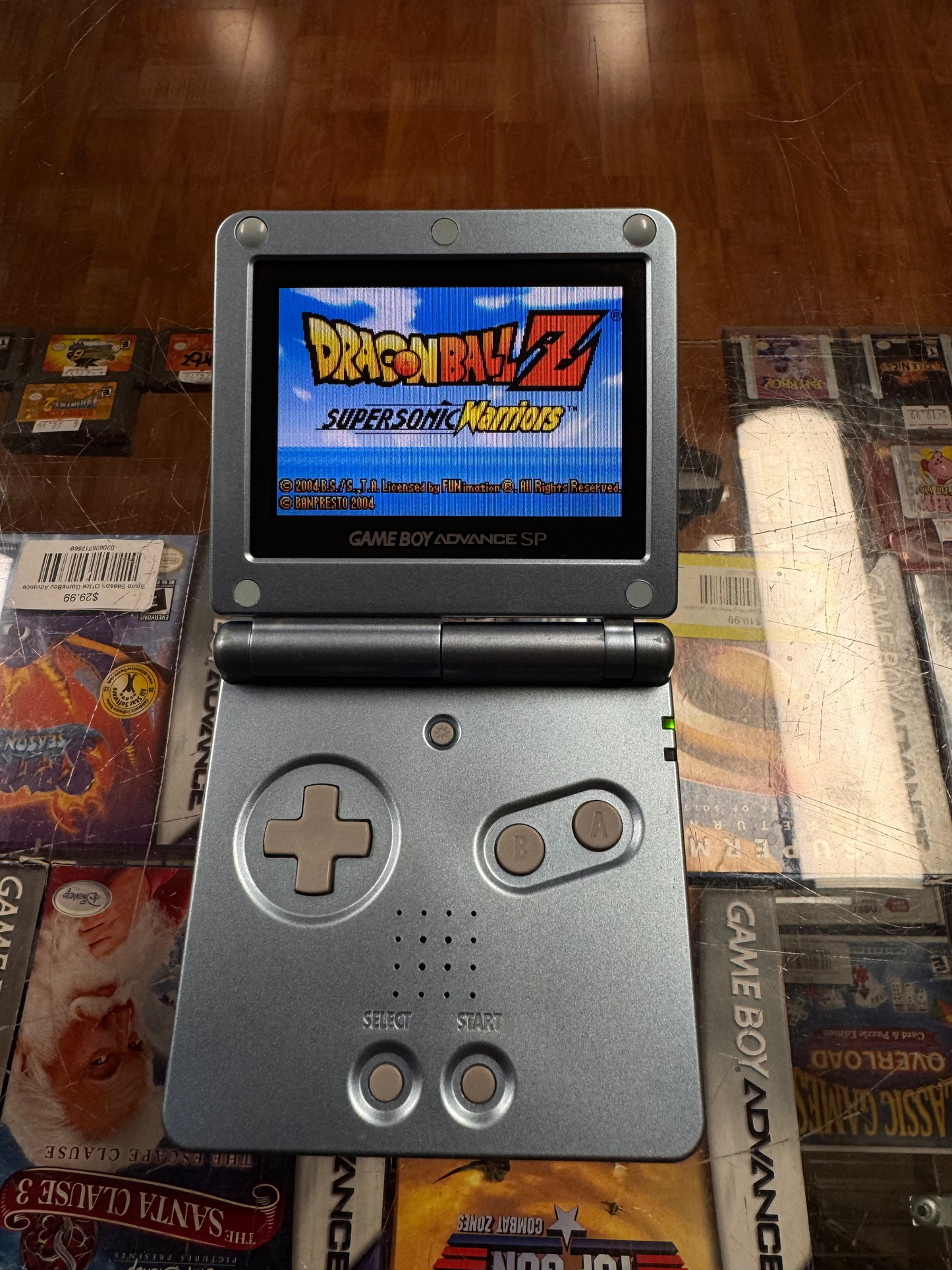 Pearl Blue GameBoy Advance SP [AGS-101] GameBoy Advance