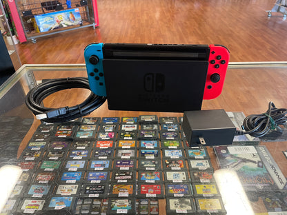 Nintendo Switch Console with Neon Blue & Red Joy Cons (HAC-001) Switch