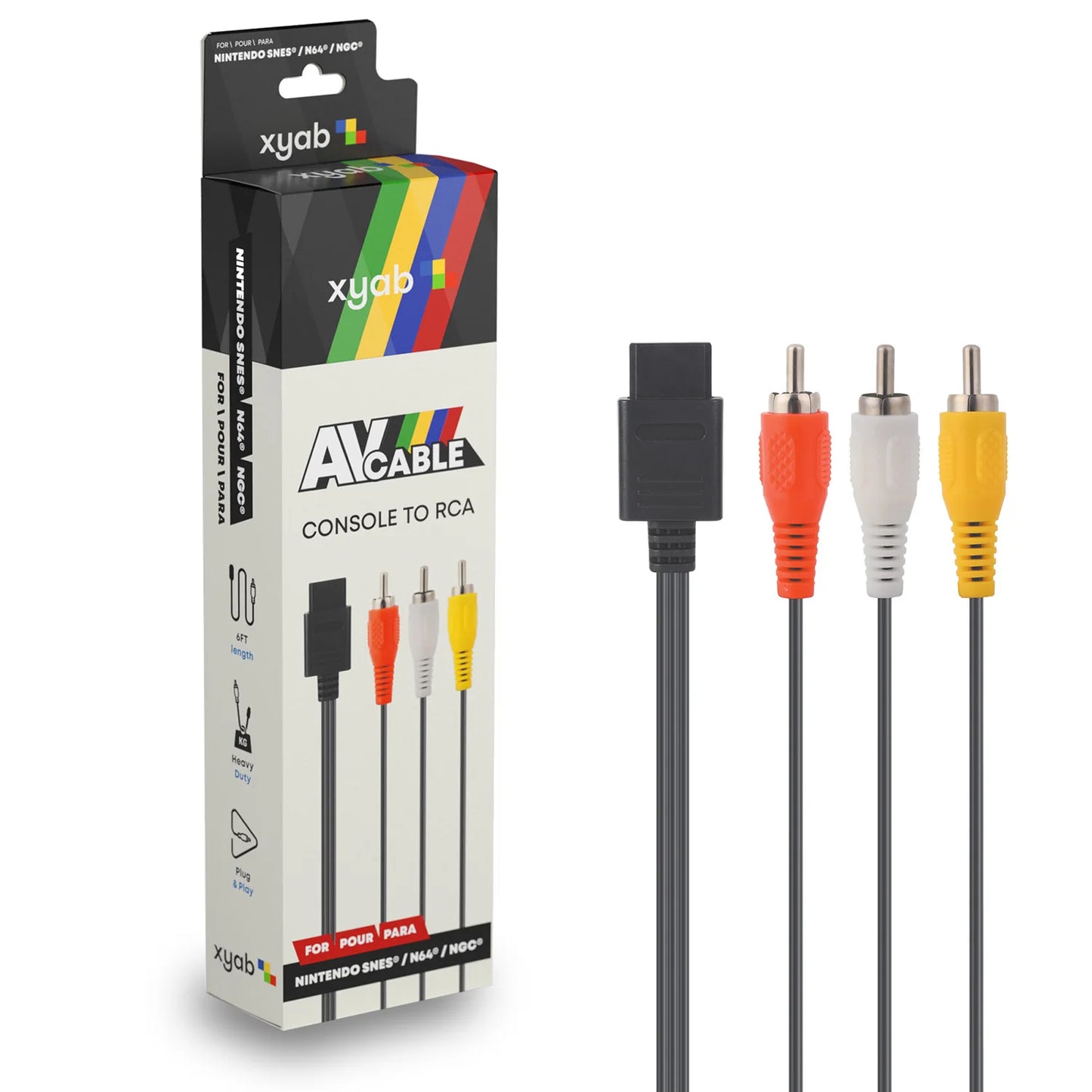 AV Cable for GameCube/N64/SNES