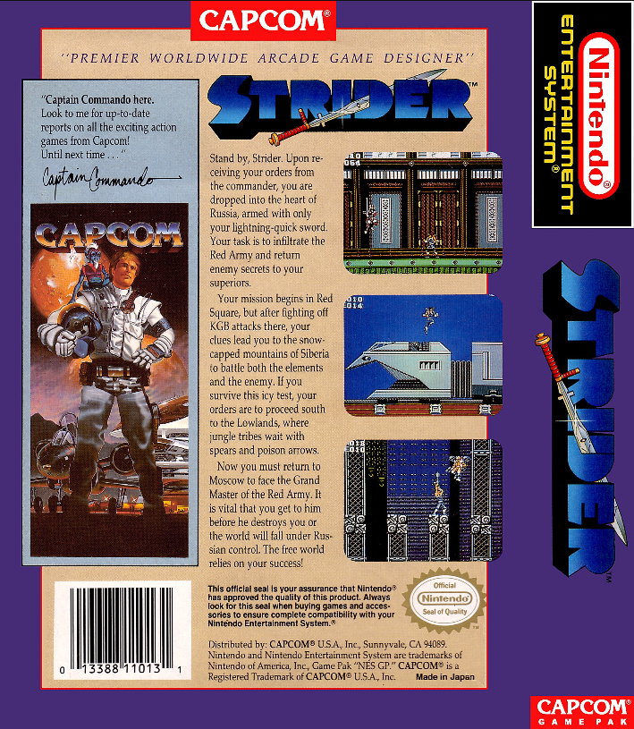 Strider NES