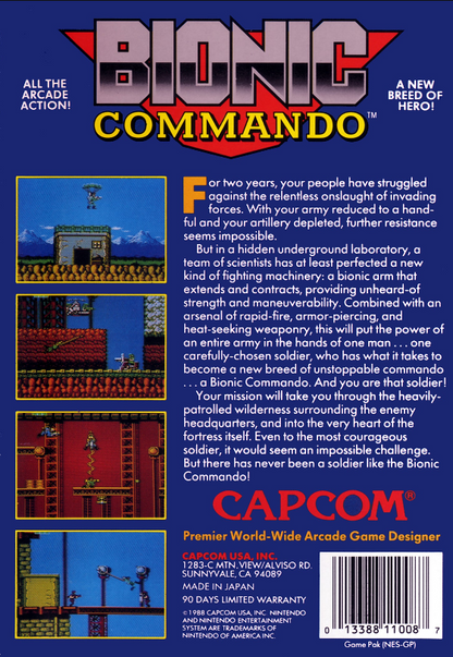 Bionic Commando NES