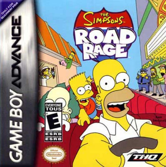 The Simpsons Road Rage GameBoy Advance