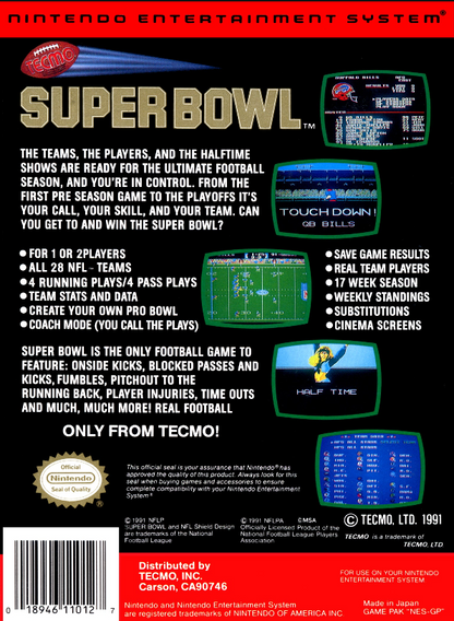 Tecmo Super Bowl NES