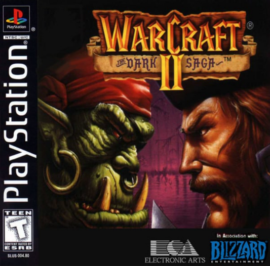 Warcraft II The Dark Saga Playstation