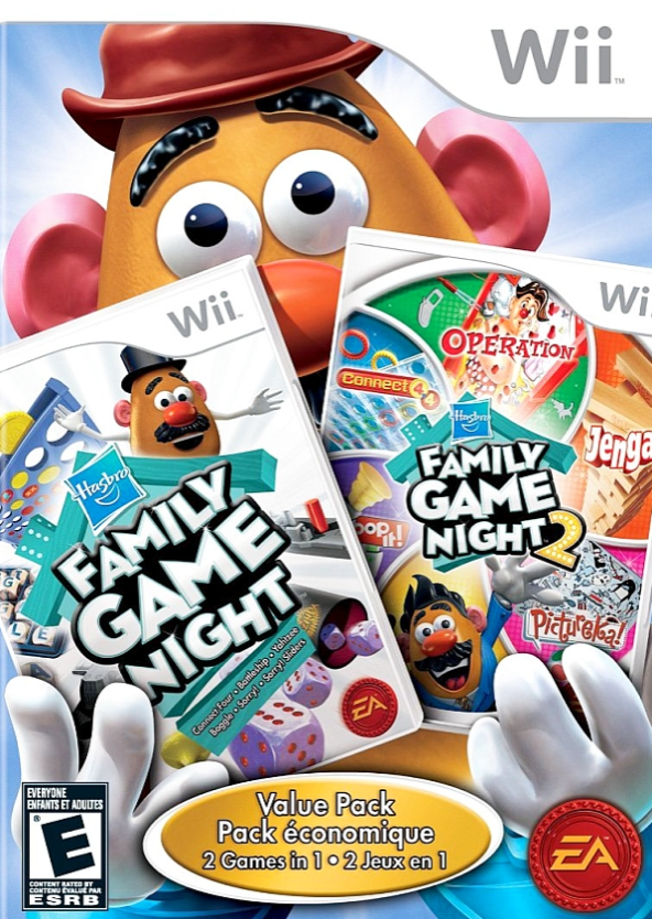 Hasbro Family Game Night Value Pack Wii