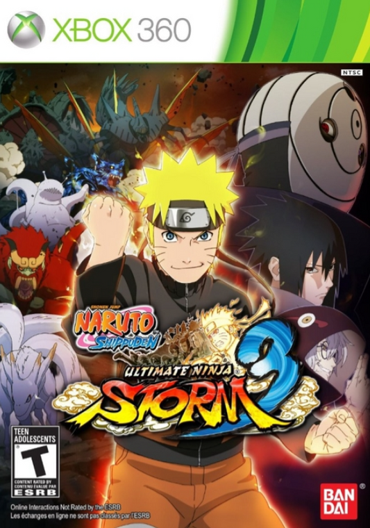 Naruto Shippuden Ultimate Ninja Storm 3 Xbox 360