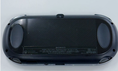 Black Playstation Wi-Fi JP PSVita (PCH-1000) Playstation Vita