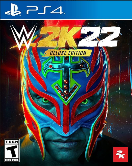 WWE 2K22 [Deluxe Edition] Steelbook Playstation 4