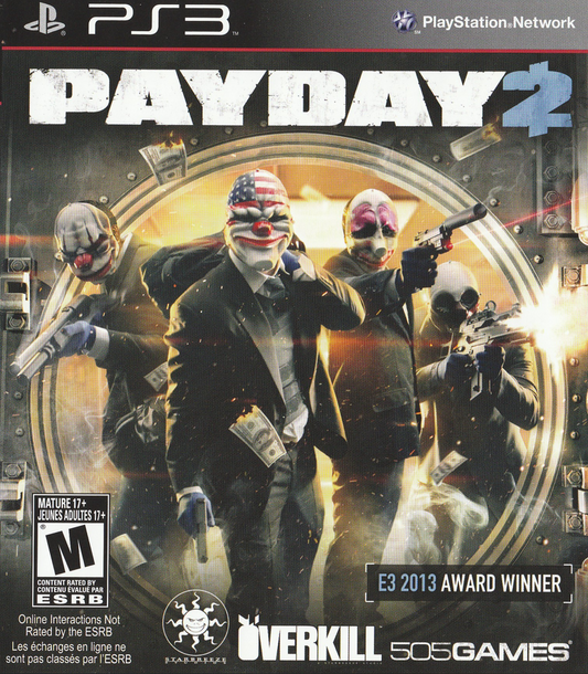 Payday 2 Playstation 3