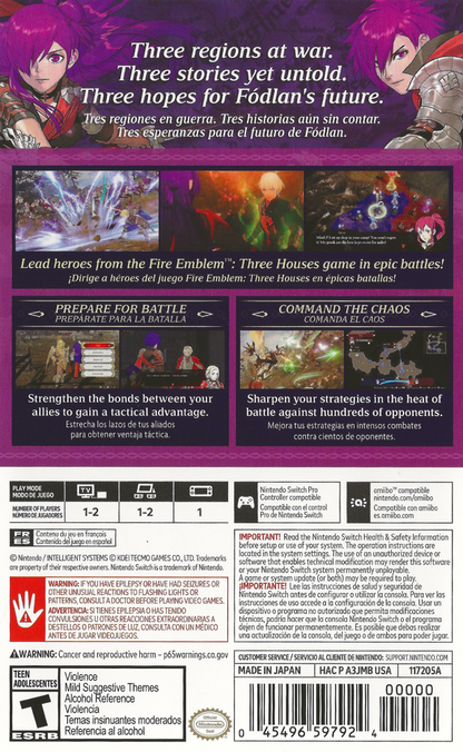 Fire Emblem: Three Houses Nintendo Switch