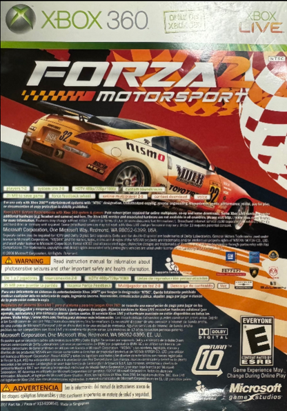 Marvel Ultimate Alliance & Forza 2 Xbox 360