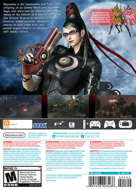 Bayonetta Wii U