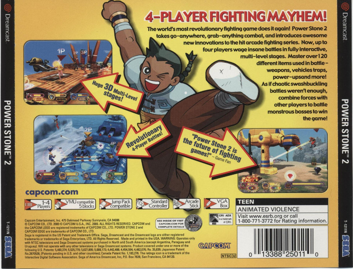Power Stone 2 Sega Dreamcast