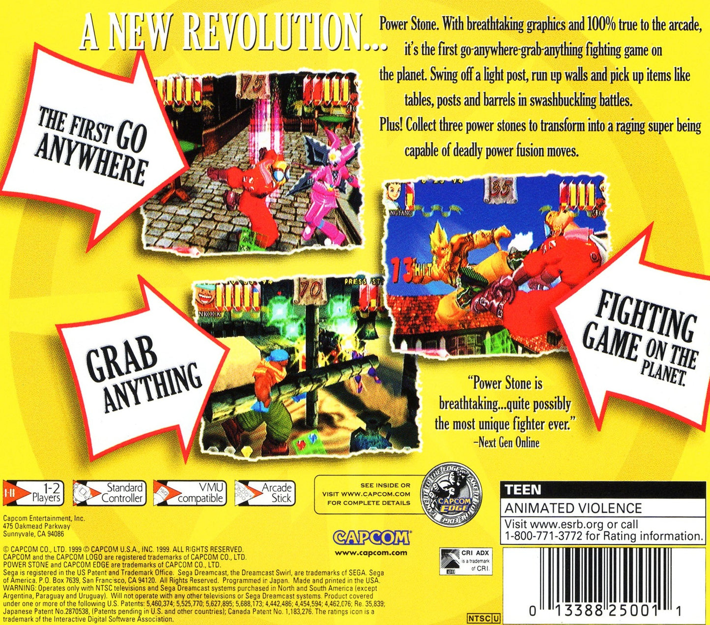 Power Stone Sega Dreamcast