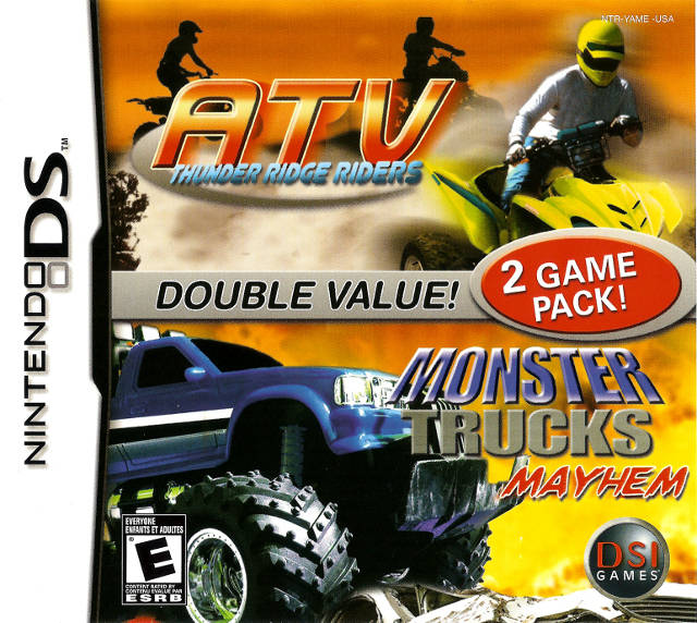 ATV Thunder Ridge Riders and Monster Truck Mayhem Nintendo DS